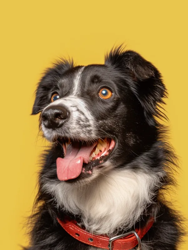 A happy dog